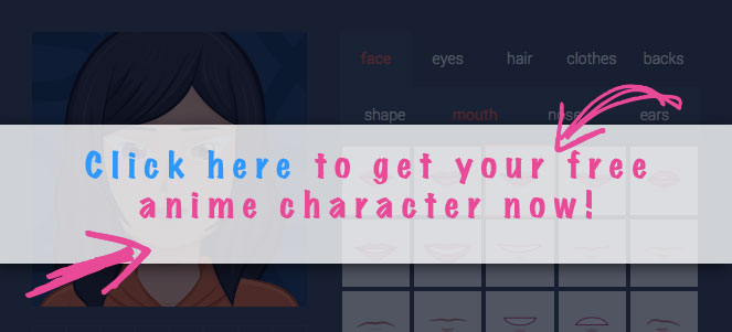 Free Anime Avatar Maker  Anime character creator Anime avatar maker  Character creator online